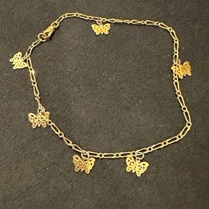 Butterfly Ankle Bracelet